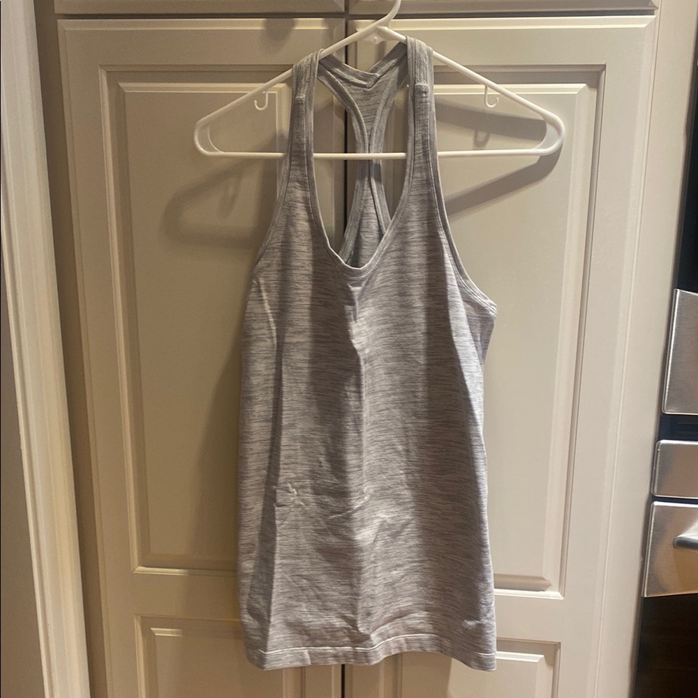 Lululemon Athletica Gray Tank Top Relaxed Fit